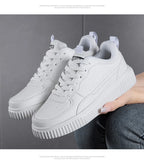 Mode Frauen Freizeitschuhe Atmungsaktive Walkingschuhe Flache Schuhe Sneaker Weiß Damen-Schuhe Sport Laufen Outdoor Walking Für Herren