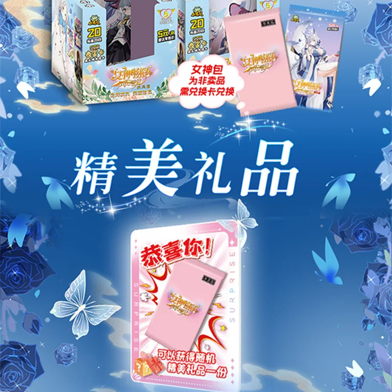 New Goddess Story Card Fufeng Kapitel Bunte Blitzkarte Anime-Charakter-Sammelkartenspiele Spielzeug Kindergeschenke