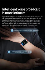 2026Neue Gesundheitsuhr Blutdruck Genaue Messung Smartwatches Herren Harnsäure Blutfette wasserdicht Airbag Smartwatch Damen