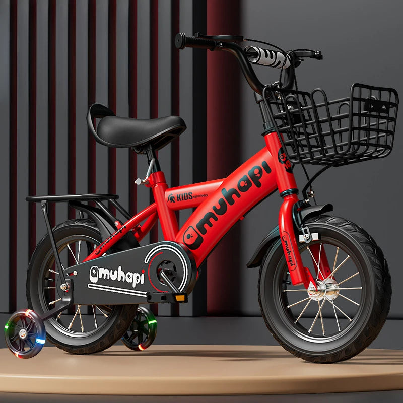 Fahrrad 2-8 Jahre 12-20 Zoll Tretfahrrad Stützrad Fahrrad