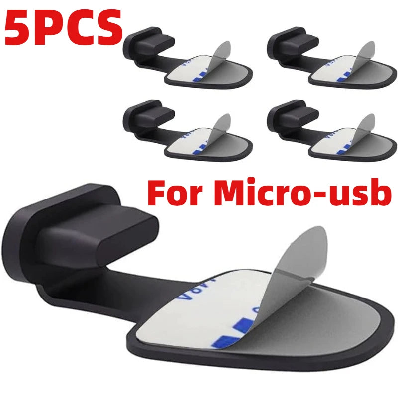 5 Stück Ladeanschluss Staubschutzstecker für iPhone USB Typ-C Silikon Staubschutzkappen