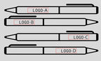 20-200 Stifte Neu Schlanke Metall-Kugelschreiber Roségold Benutzerdefiniertes Logo Werbung Schriftzug Gravierter Name Schul-Bürobedarf Geschenke