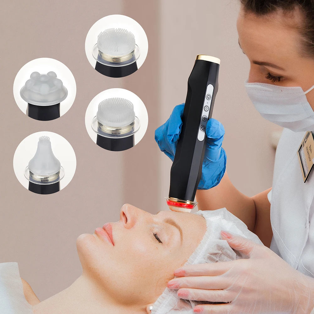 Tragbares Sauerstoff-Blasen-Gesichtsgerät CO2-Blasenstift Aqua Skin Gesichtsreinigungs-SPA-Schönheitsgerät CO2-Pod-Massagegerät