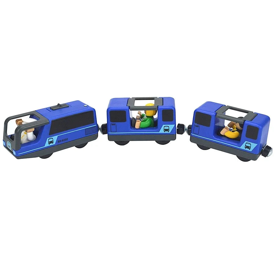 Lokomotive Magnetische Auto Elektrische Eisenbahn Spielzeug Passt Alle Marken Biro Holz Diecast Slot Eisenbahn Schienenbahn Lernspielzeug Für Kinder