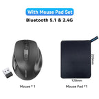 Vention Kabellose Bluetooth 5.1 Maus USB 2.4G Dual-Mode Ergonomische 4000 DPI Stille 6-Tasten-Maus für MacBook Tablet Laptop PC Mäuse