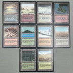 Ganze Reihe TCG-Karten für Heimspiel-Proxy: Magical Power 9 Beta Fetch Lands, VMA Dual, Schockländer, Der Eine Ring, Sammel-Sol Ring