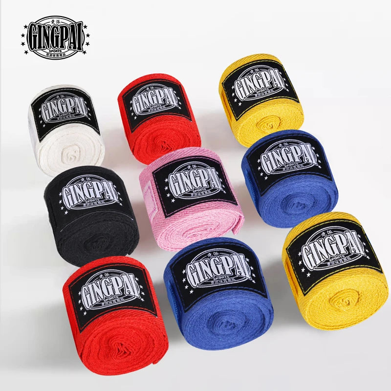 3/5M Boxbandagen Baumwolle Elastische Handschützer Handgelenkbandage Handband Verband Fitness Sanda Muay Thai Karate Sport Faustbandage