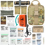 RHINO RESCUE-SE IFAK Trauma Erste-Hilfe-Set, taktische medizinische Tasche für Auto, Zuhause, Reisen, Wandern und Camping, Notfall-Überlebensausrüstung