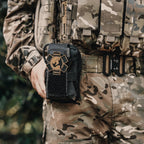 Rhino Rescue EDC Erste-Hilfe-Set IFAK Trauma mit Molle Taktischer Tasche Tourniquets Verband für Überleben