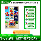 Nintendo Switch Spiel - Super Mario 3D All-Stars Collection - 100% Offizielle physische Spielkarte Rollenspiel Genre für Switch OLED Lite