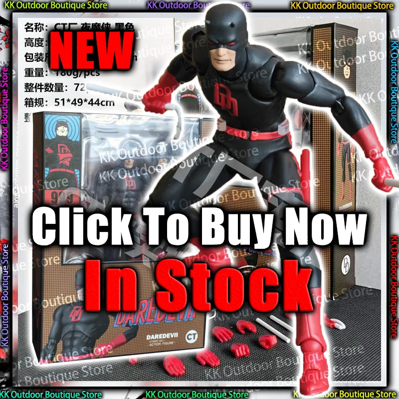 Auf Lager Ct Toys Daredevil Schwarz 999 Rot Mafex 223 Figur Comic Version Anime Actionfigur Statuenmodell Geschenk Kinderspielzeug