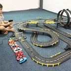 RC Schienenfahrzeug 1:43 Zubehör Spielzeug Elektrische Rennbahn Doppelschlacht Speedway Profi Slot Car Rennstrecke Geschenk