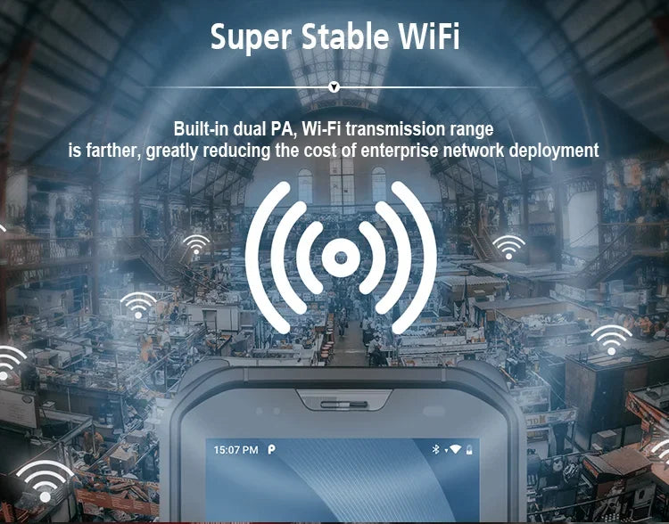 UROVO RT40 Digitaltastatur Pdas Android 10 4G Inventur Handheld Barcode Scanner Mobiles Datenterminal Robustes Pda