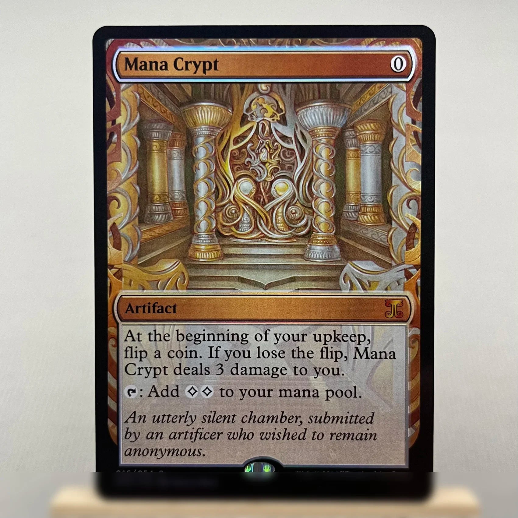 MPS FOIL2-02 TCG-Karten für das Spielen zu Hause: Magische Proxy Sol Ring, Lotus Petal, The Oblivion Stone, Extraplanar Lens, Noxious Gather