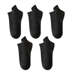 10 Stück=5 Paar Damen Socken Casual Atmungsaktiv Hohe Qualität Knöchelsocken Sommer Low Cut Baumwolle Dünne Kurze Elastische Socken calcetines