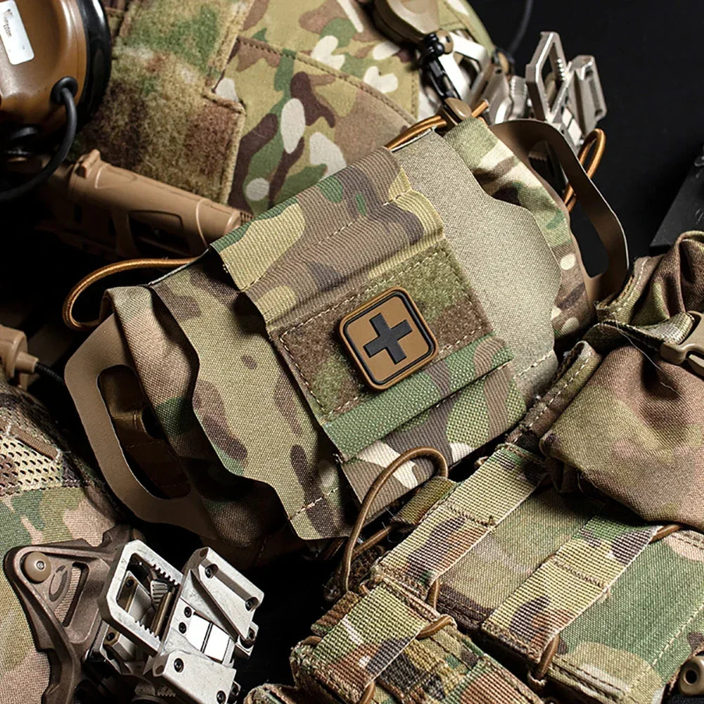 IFAK-Sets Taktisches Erste-Hilfe-Set MOLLE Medizintasche Schnelleinsatz-Notfall-Überlebensset Outdoor-Erste-Hilfe-Überlebensset