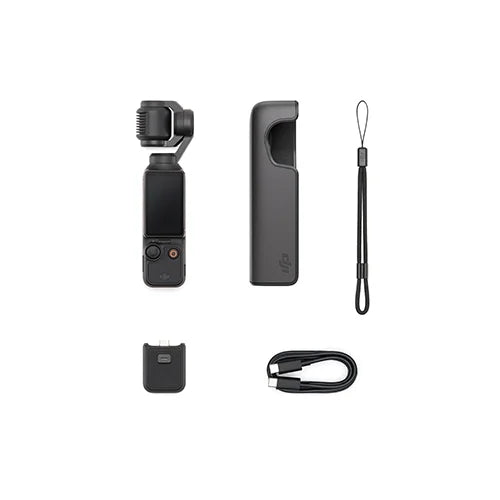 (Voraktivierte) DJI Osmo Pocket 3 Kamera, 1" CMOS, 4K/120fps, 3-Achsen-Gimbal, 2" drehbarer Touchscreen