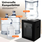 550W Tisch-Wasserspender Edelstahl-Innenbehälter PP-Material 270x235x370mm 3kg Schnelles Heizen & Kühlen Dual-Use Wasserspender