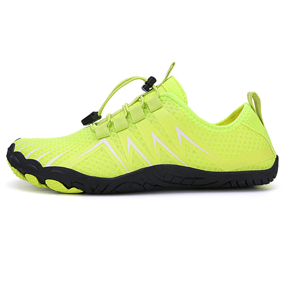 Unisex-Schnelltrocknende Wasserschuhe Herren Damen Bunte Strand-Schwimm-Surf-Wasserschuhe Paar Barfuß-Upstream-Sneaker