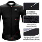DAREVIE Radtrikot SPF 50 UV-Schutz Trainingsniveau Slim Fit Kleine Größe Herren Damen Mann Fahrradtrikot Radsport-Trikot