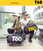 Sporttasche Wasserdichte Fitnesstasche Sport Herren Damen Tasche Outdoor Fitness Tragbare Taschen Ultraleicht Yoga Sport Großer Reise-Rucksack