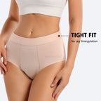 3 Stk./Set Menstruationshöschen Damen sehr starke Blutung Menstruationsunterwäsche High Waist Auslaufsicher Period Panties für Mädchen Set