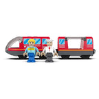 Kinder elektrische Eisenbahn Lokomotive Magnetischer Zug Waggon Diecast Slot Spielzeug Passend für Holzeisenbahn Gleis Spielzeug für Kinder Geschenk