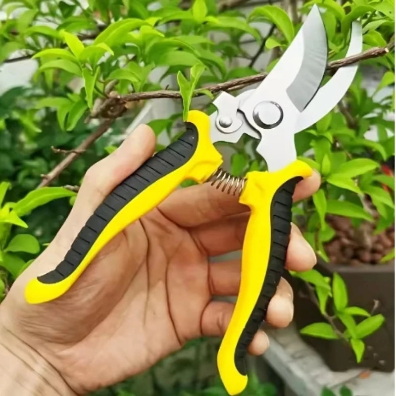 Edelstahl professionelle Gartenschere Astschere Obstbäume Blumen Haushalt Beschneidungswerkzeuge Schere