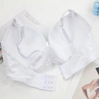 DaiNaFang Push Up Breathable Bras Bow 34/75 36/80 38/85 40/90 42/95 44/100 BCDE Cup Underwear For Women Plus Size Lingerie
