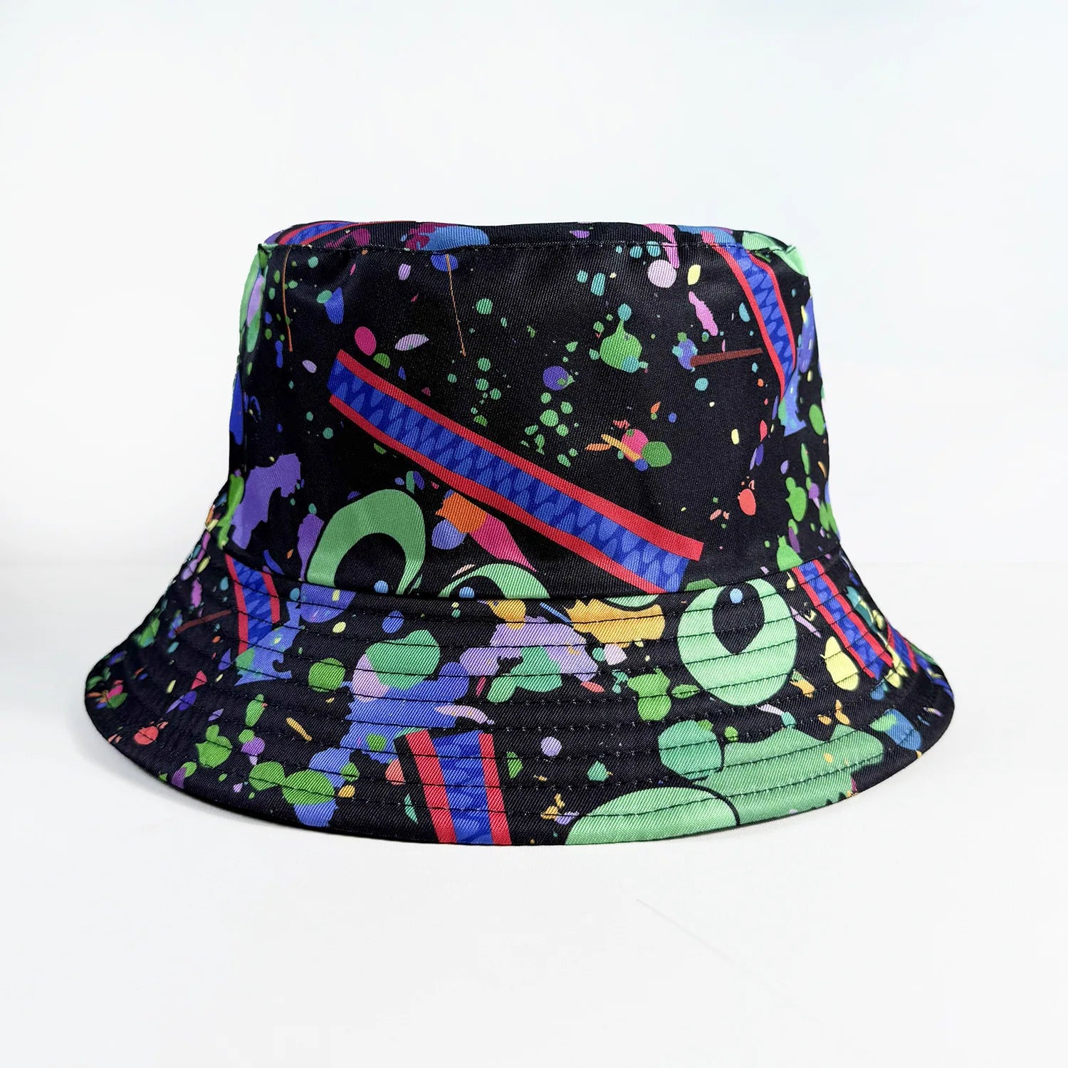 Cartoon Youthful Cool Novelty sun moon smiling face fish fisherman hat Outdoor Leisure Sunscreen Sun Hat Men Women bucket hats Main image