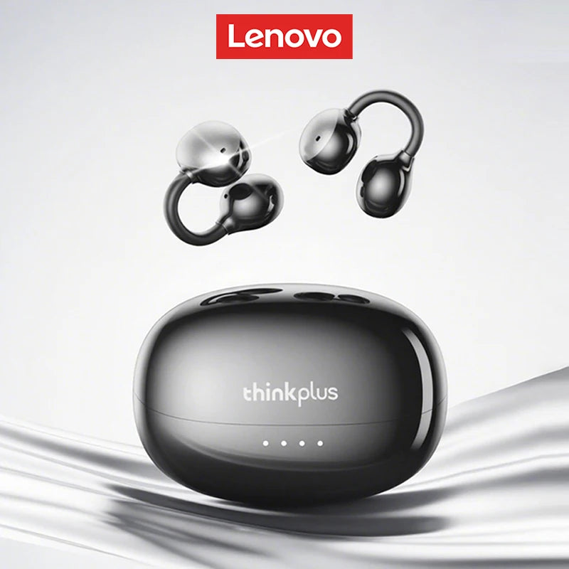 Lenovo LK6 Over-Ear Kabellose Bluetooth 5.4 Kopfhörer Klangqualität Rauschunterdrückung Ohrclip-Kopfhörer Lange Ausdauer Headsets