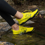 Oiaano Barfußschuhe Herren Schwarz Damen Wassernetz Minimalistische Sneaker Sport Aqua Strand Weiche Sohle Leicht Atmungsaktiv Outdoor Wandern