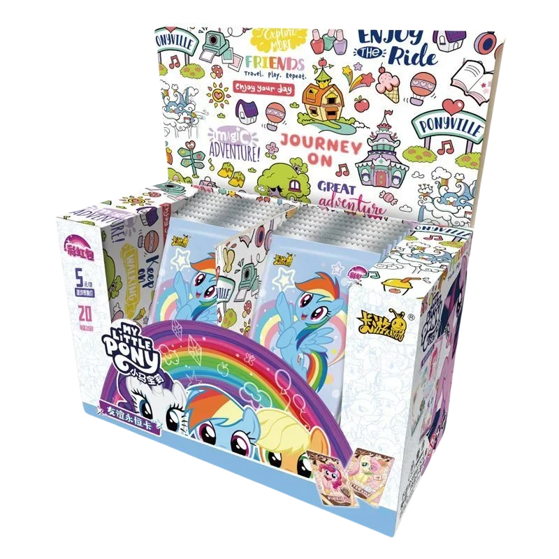 KAYOU Original My Little Pony Freundschaft ist ewig Sternentüte 2 Rhythmus Mond AR Vergoldete Dekoration ODER Sammelkarte Geschenk