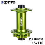 ZTTO MTB 32 Loch Scheibenbremsnabe Vorderradnabe 6-Loch Boost Nabe 15x110 Steckachse 15x100 32H Maza 9x100 QR gedichtete Lager