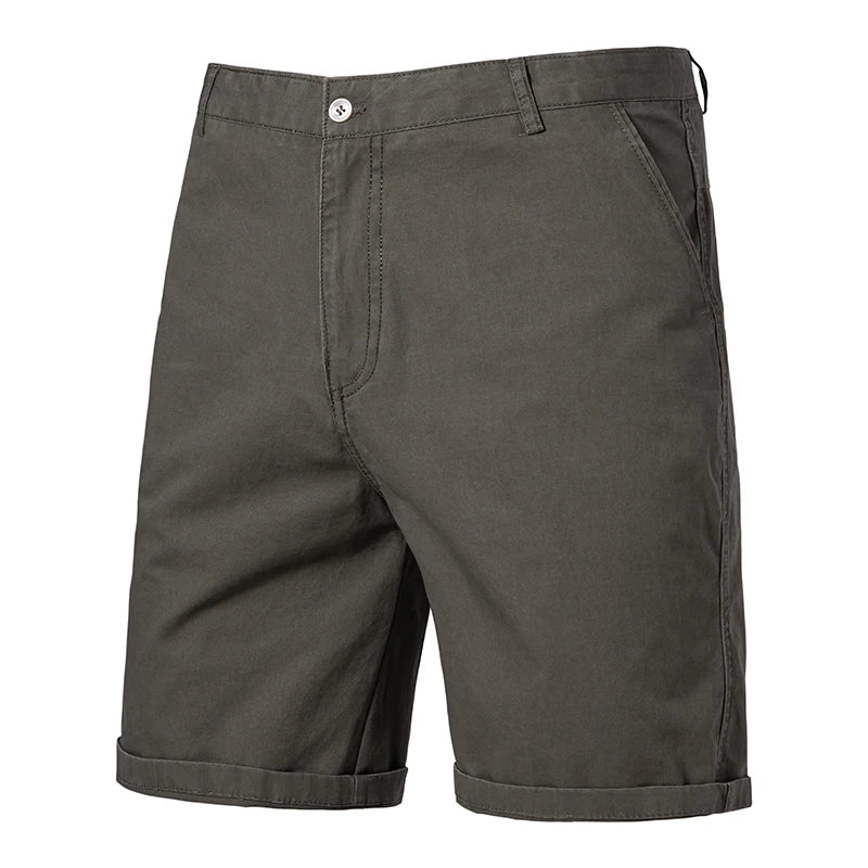 Herren Golfshorts Freizeithose Leichte schnelltrocknende lässige Arbeitsshorts Flat Front Wandershorts mit 4 Taschen