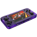 BOYHOM Grünes R36H Retro-Videospielkonsole 3,5 Zoll IPS-Bildschirm RK3326 3000 mAh Offenes Linux-System Tragbarer Player 64GB 128GB