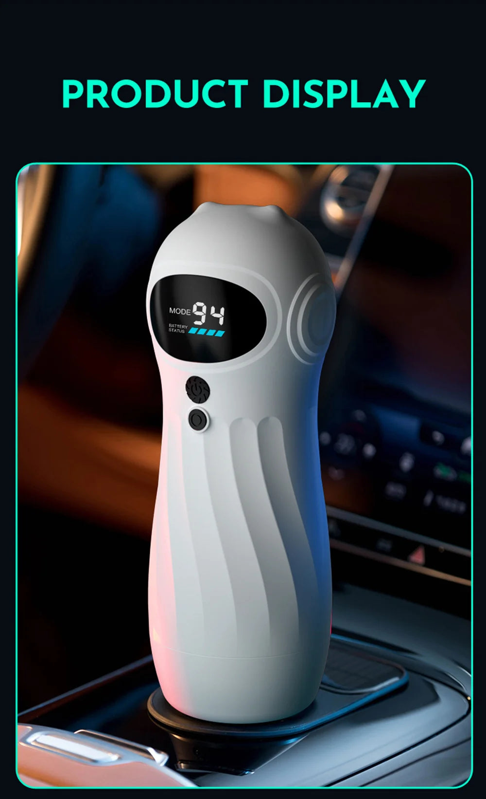 APP-gesteuerter, automatischer Masturbator für Männer, Masturbationsbecher mit realistischer Vagina, Vibration, Blowjob, Masturbation, beheizte Sexmaschinen-Spielzeuge für Männer