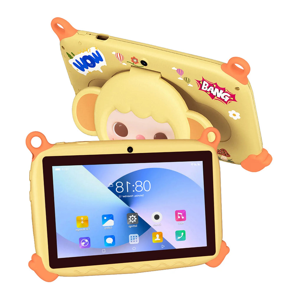 2026 Globale Version 7 Zoll 5G WiFi Kinder-Tablet Quad Core 4GB RAM 64GB ROM Dual Kameras Kindergeschenke Tablets Android 13.0