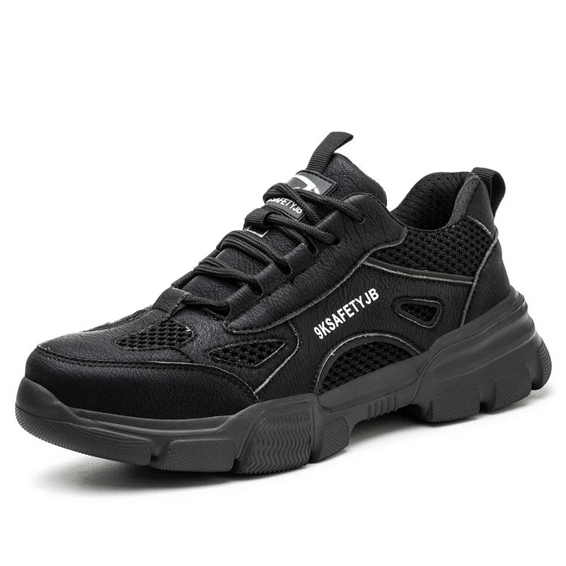 Neue Unisex Sicherheitsschuhe Herren Arbeits-Sneaker Unzerstörbare Sicherheitsstiefel Damen Schuhe Herren Stahlkappenschuhe Sportlicher Stil