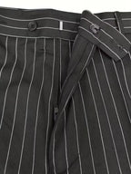 Herrenanzüge Herren Zweiteiliger Anzug Zweireihig Herren Modisches und Slim-fit Design Bräutigam Hochzeitsanzug Lässiger gestreifter Stoff