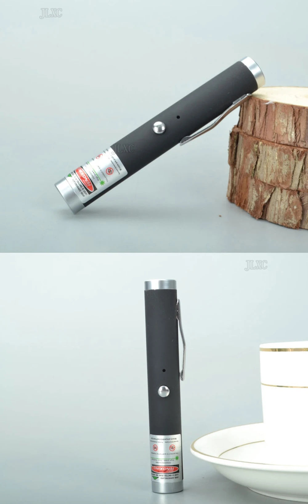 Tragbarer USB-Grünlaserpointer 2-in-1 Abnehmbare Lampenfassung Mini-Laserstift Sichtbarer Fokus Rote Kombination für die Jagd