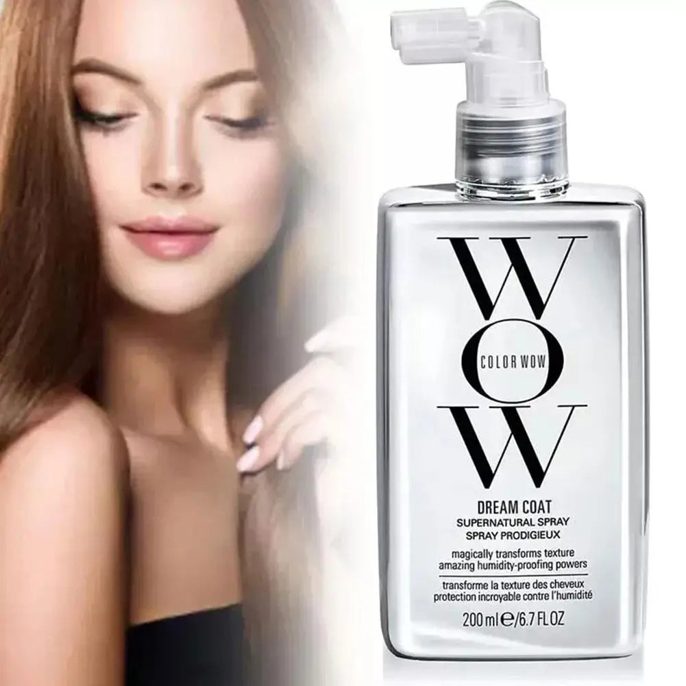 WOW Anti-Feuchtigkeits-Haarspray Für extrem krauses Haar Glättendes Shampoo Glanz-Glättungs-Conditioner Feuchtigkeitsspendende Haarpflege