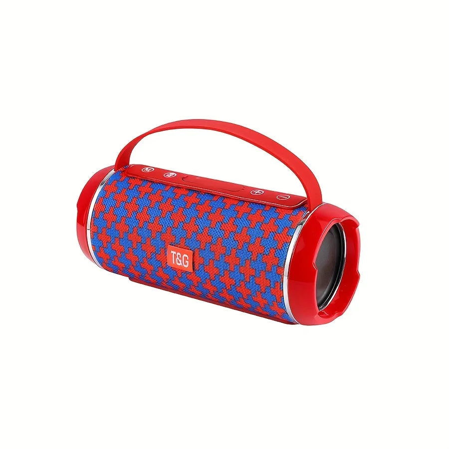TG116C Outdoor Tragbarer aufrechter kabelloser Lautsprecher, niedlicher kleiner Würfel-Lautsprecher Musikplayer, unterstützt USB/TF/FM-Radio Mu
