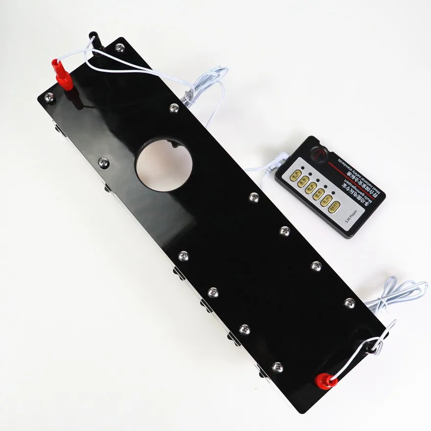 CBT Acryl Elektro-Sex Hodenquetscher BDSM Hahn- & Hodenstimulation Produkte für erwachsene Männer Sexspielzeug