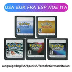 Pokemon Serie DS Spielmodul Videospielkonsole Karte HeartGold SoulSilver Diamond Platinum Pearl Mehrsprachig für NDS 3DS