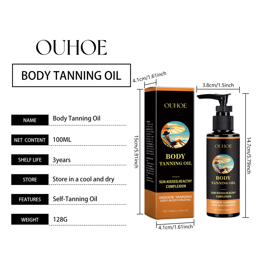 Aloe Vera Bräunungsserum/-öl für Gesicht & Körper, Bronzing & Sonnencreme, Natürliche Bräunungsbeschleuniger-Creme für Solarien & Außensonne