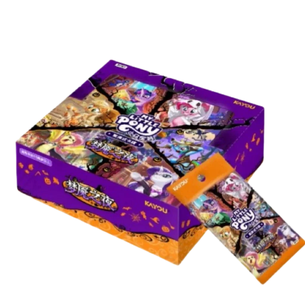 KAYOU Genuine My Little Pony Karte Freundschaft für immer Karten Star Pack Wunderschöne vergoldete Prinzessinnenkarten Sammelkarten Spielzeug Geschenke