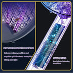 Upgraded 4 In 1 Electric Mosquito Killer Foldable Handheld Bug Zapper USB Rechargeable Fly Swatter With UV Light Trap Insect