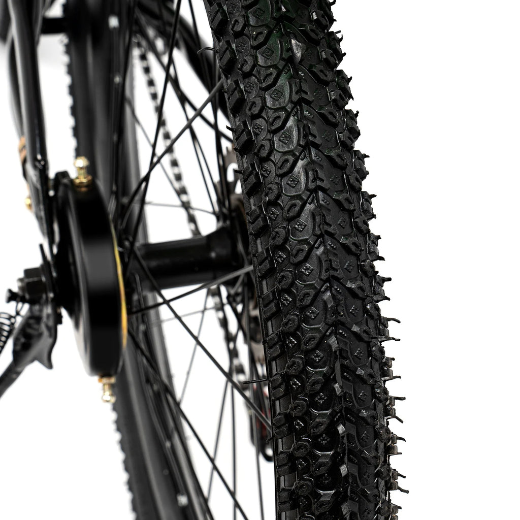 20 Zoll Mountainbike 7 Gänge, Verstellbarer Sattel Kinderfahrrad mit Schutzblechen und Flaschenhalter für Jungen und Mädchen 8-13 Jahre