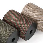 100/50M 550 Military Standard 9-Strang Paracord Seil 4mm Outdoor Fallschirmleine Survival Schirmzeltleine Wäscheleine
